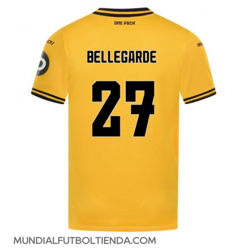 Camiseta Wolves Jean-Ricner Bellegarde #27 Primera Equipación Replica 2024-25 mangas cortas